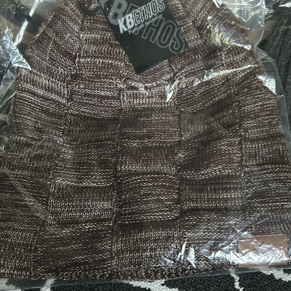 Thick Slouch Beanie Sherpa Fleece Lined - Picture 9 of 10